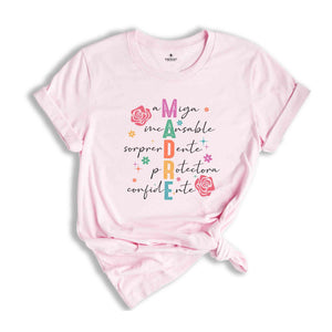 Madre Shirt, Madre Definition Shirts, Latina Mom Shirt, Mother's Day Gift, Latina Mama Dia De Las Madres Shirt, Spanish Mother Tee