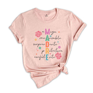 Madre Shirt, Madre Definition Shirts, Latina Mom Shirt, Mother's Day Gift, Latina Mama Dia De Las Madres Shirt, Spanish Mother Tee