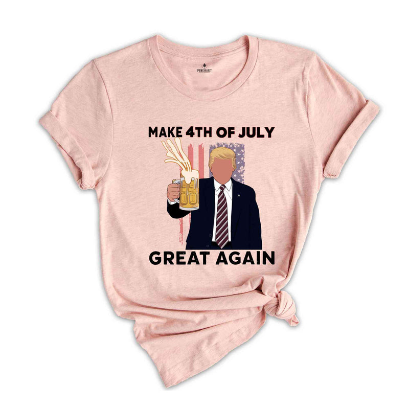 Make 4th of July Great Again Shirt, Funny 4th of July Shirt, Ultra Trump Shirt, 4th of July Trump, Funny Republican Shirt, Trump 2024 Shirt