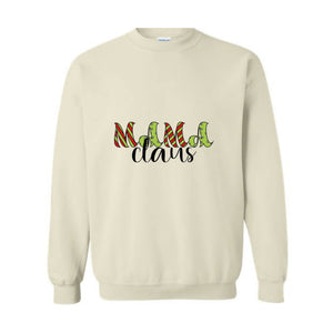 Mama Claus Sweatshirt, Christmas Sweatshirt, Mama Sweatshirt, Xmas Mama Sweatshirt, Cute Mom Sweatshirt, Christmas Mama Gift