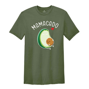 Mamacado T-Shirt, Baby Shower Shirt, Funny Pregnancy Announcement Shirt, New Mom Gifts, Funny Baby Announcement