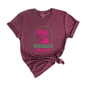 Margarita Social Club T-Shirt, Tequila Tee, Beach Girls Trip Shirt, Vacation Cruise Gifts, Bachelorette Matching Shirts