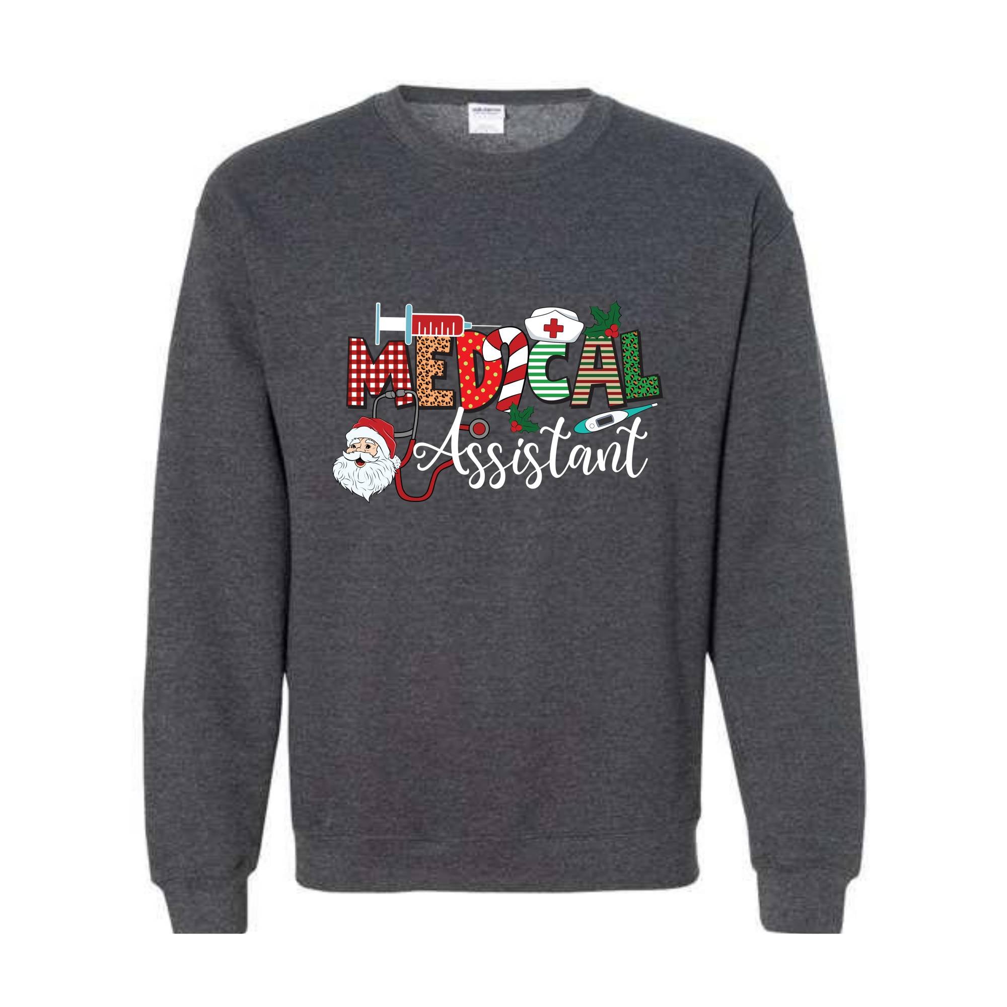 Medical Assistant Nurse Sweatshirt, Nursing Sweatshirt, Nurse Life Sweater, Christmas Medical Gift, Nurse Christmas Hoodie