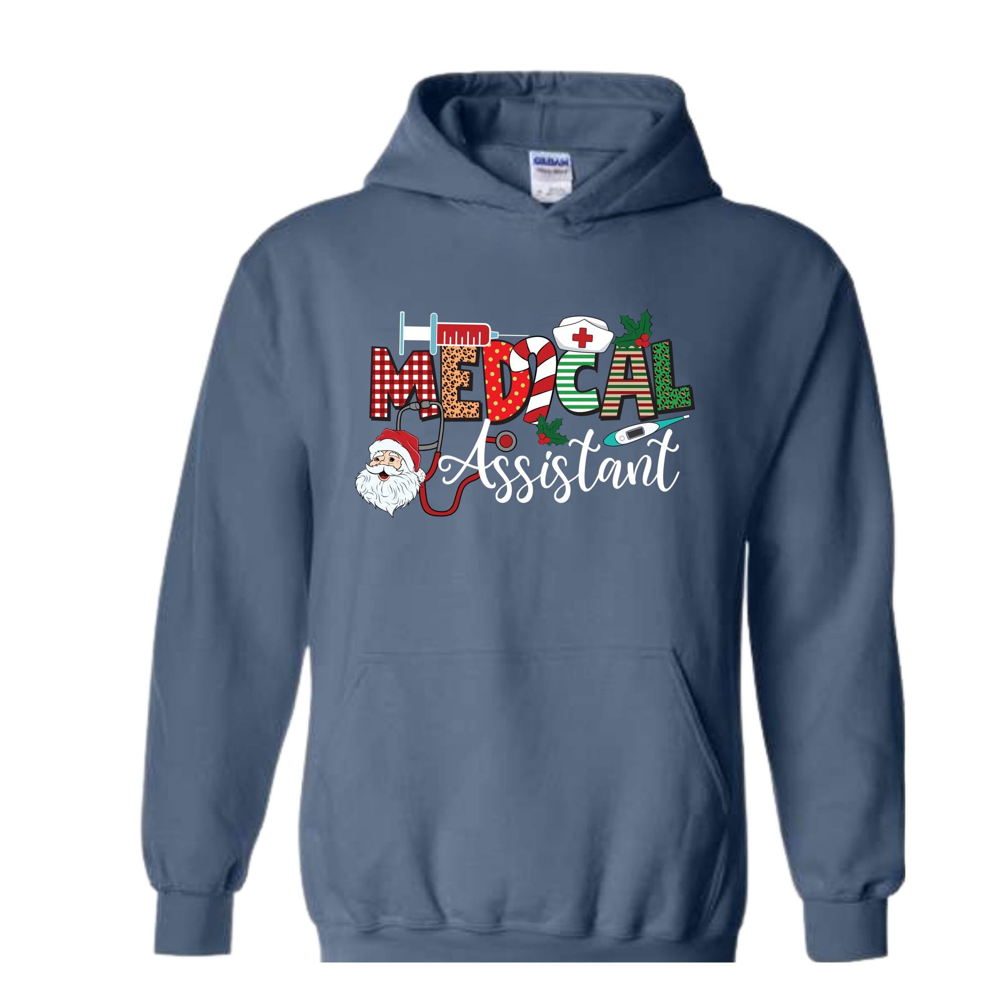 Medical Assistant Nurse Sweatshirt, Nursing Sweatshirt, Nurse Life Sweater, Christmas Medical Gift, Nurse Christmas Hoodie