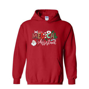 Medical Assistant Nurse Sweatshirt, Nursing Sweatshirt, Nurse Life Sweater, Christmas Medical Gift, Nurse Christmas Hoodie