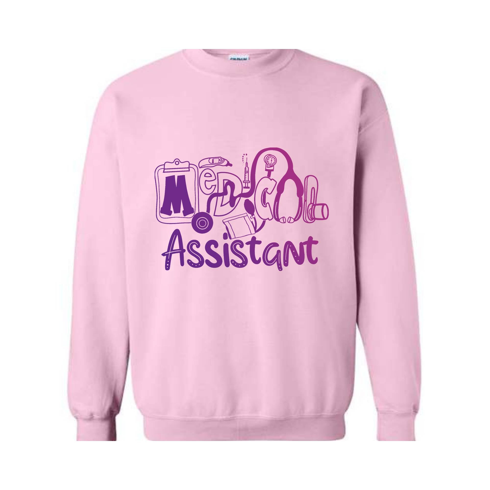 Medical Assistant Sweatshirt, Nursing Student Pullover, Healthcare Worker Hoodie, Medical Professional Appreciation