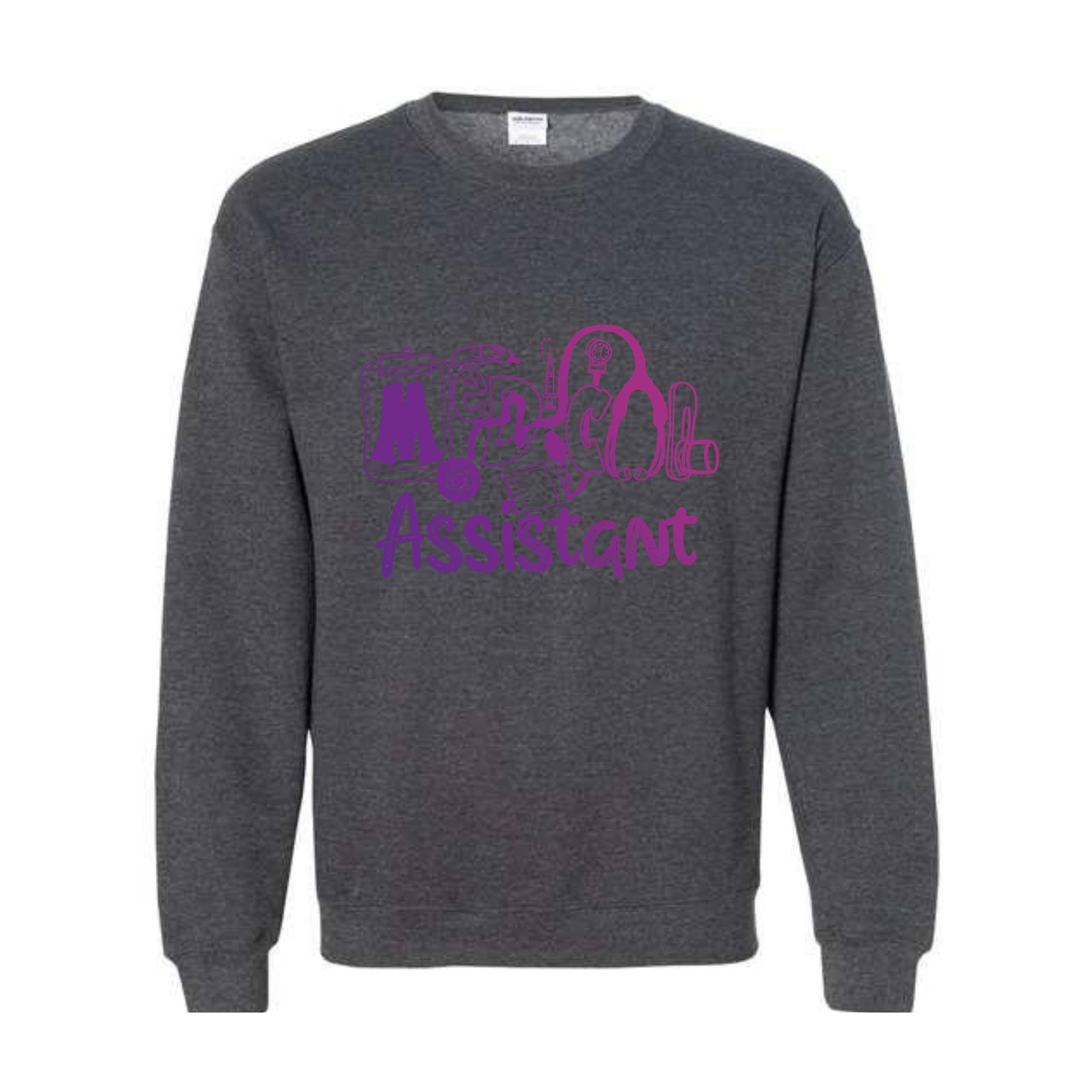 Medical Assistant Sweatshirt, Nursing Student Pullover, Healthcare Worker Hoodie, Medical Professional Appreciation