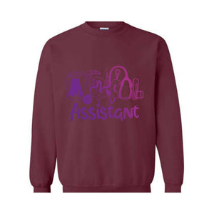 Medical Assistant Sweatshirt, Nursing Student Pullover, Healthcare Worker Hoodie, Medical Professional Appreciation