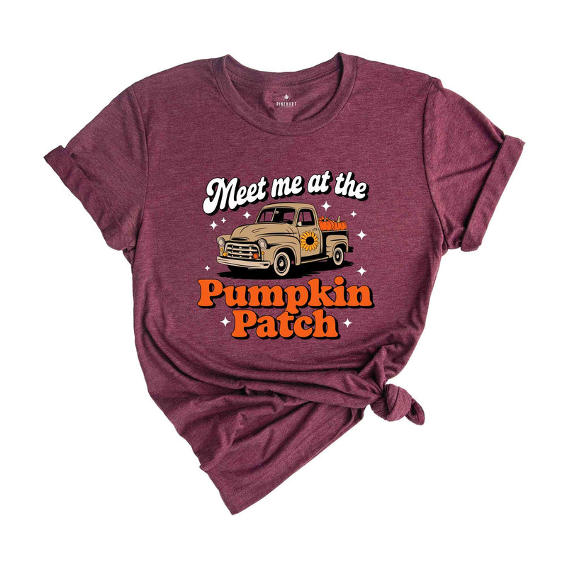 Meet me at the Pumpkin Patch Shirt, Fall Season Shirts, Fall shirts, Cute Fall Shirts, Thanksgiving Shirt, Pumpkin spice Shirt