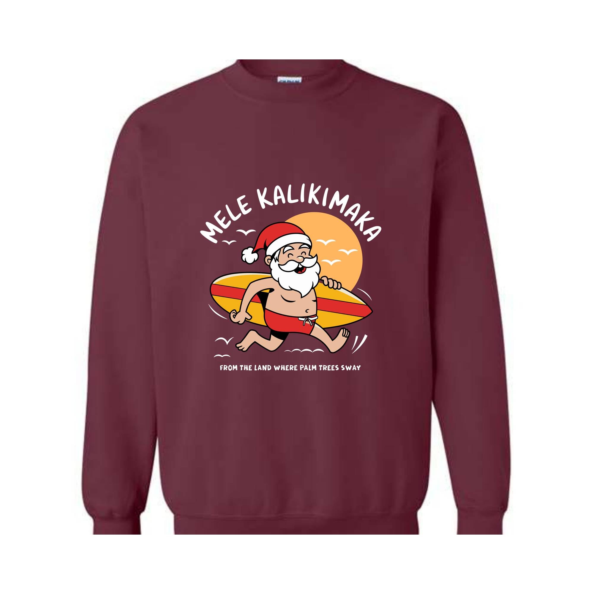 Mele Kalikimaka Sweatshirt, Christmas Gift