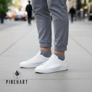 Men's 3-Pack Cotton Blend Ankle Socks: Soft, Breathable & Low-Cut