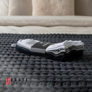 Men's 5-Pack Cotton Blend Ankle Socks: Low-Cut Everyday Socks