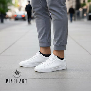 Men's 5-Pack Cotton Blend Ankle Socks: Low-Cut Everyday Socks