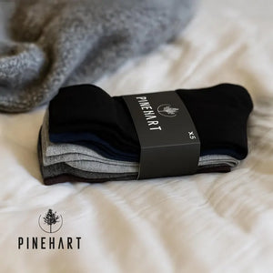 Men's 5-Pack Viscose Blend Crew Socks: Soft & Breathable Everyday Bundle