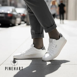 Men's 7-Pack Striped Cotton Blend Crew Socks: Soft & Breathable Everyday Bundle