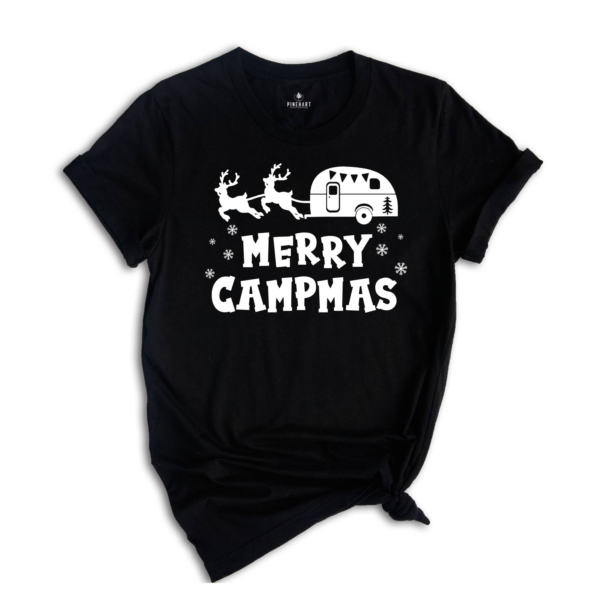 Merry Campmas T-Shirt, Christmas Camp Lover Shirt, Christmas Camper Gift, Christmas Nature Tee, Christmas Gift, Xmas Sweatshirt