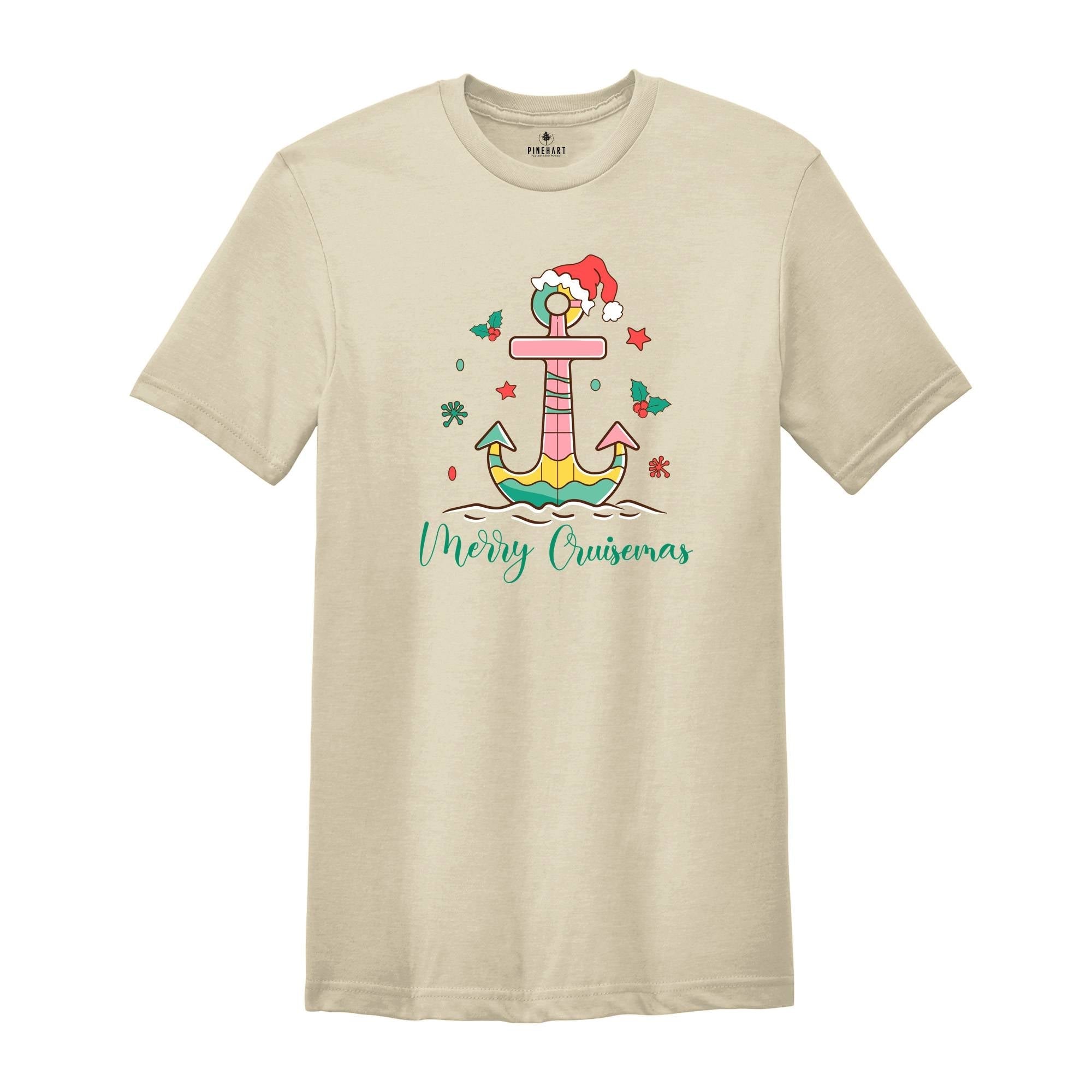 Merry Cruisemas Shirt, Family Christmas Cruise T-Shirt, Christmas Holiday Trip Tee, Matching Christmas Cruise Shirt, Christmas Lights Tee