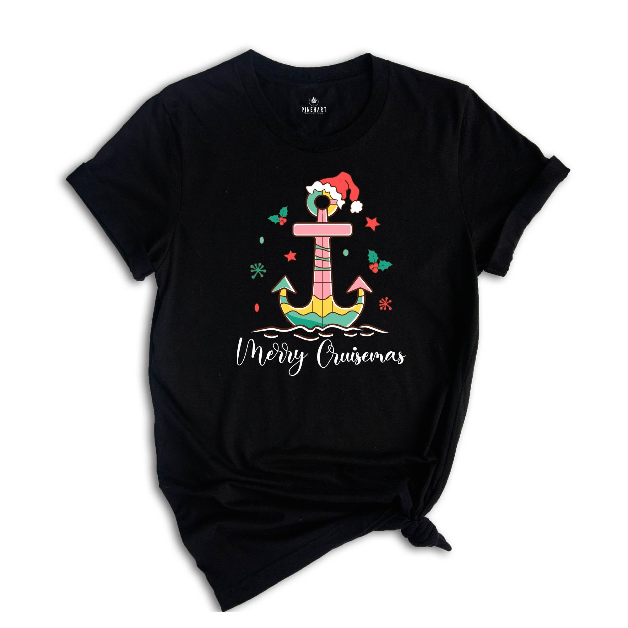 Merry Cruisemas Shirt, Family Christmas Cruise T-Shirt, Christmas Holiday Trip Tee, Matching Christmas Cruise Shirt, Christmas Lights Tee