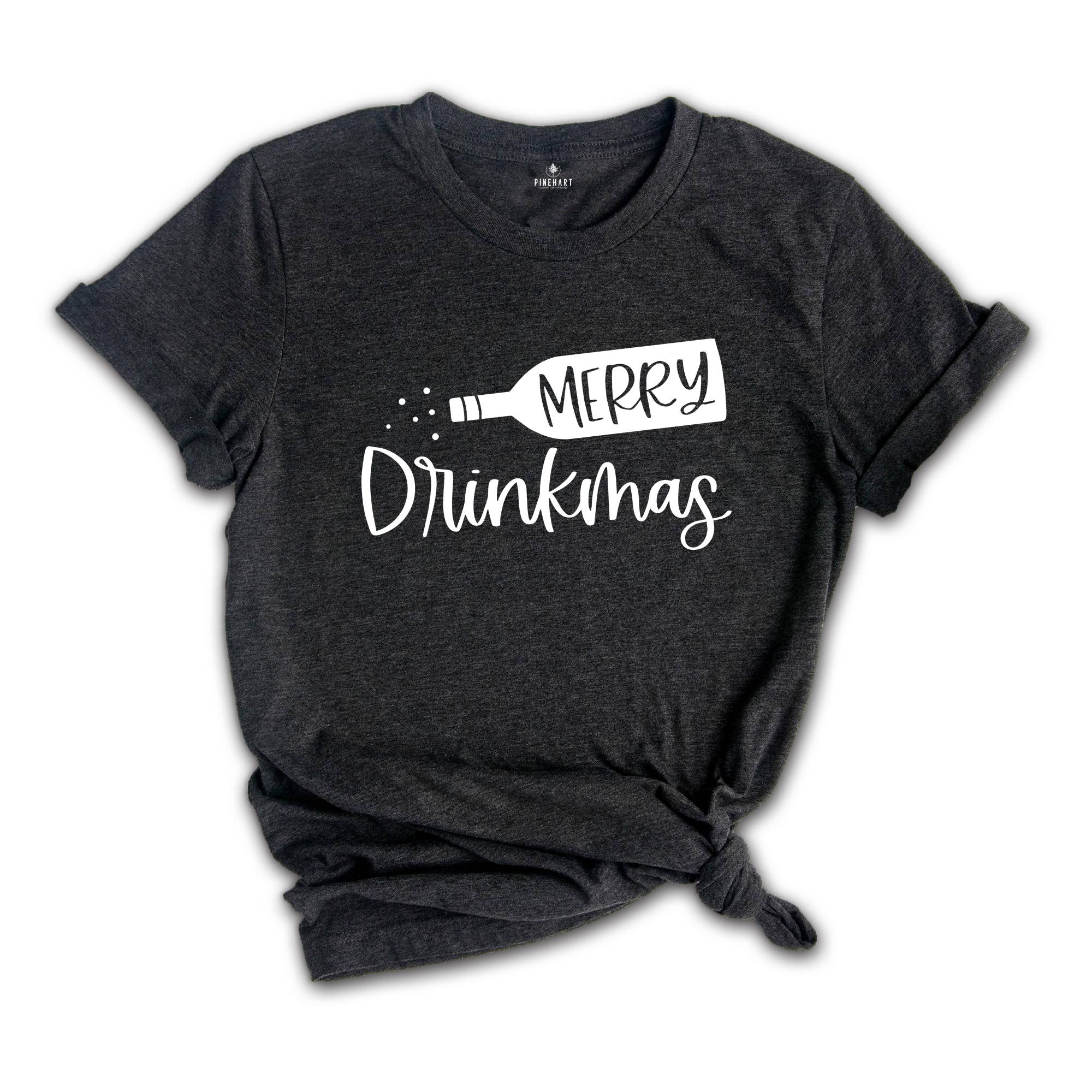 Merry Drinkmas Shirt, Christmas Drank Shirt, Funny Christmas Shirt, Christmas Drunk Lover Shirt, Christmas Party Shirt, Christmas Gift