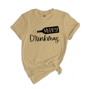 Merry Drinkmas Shirt, Christmas Drank Shirt, Funny Christmas Shirt, Christmas Drunk Lover Shirt, Christmas Party Shirt, Christmas Gift