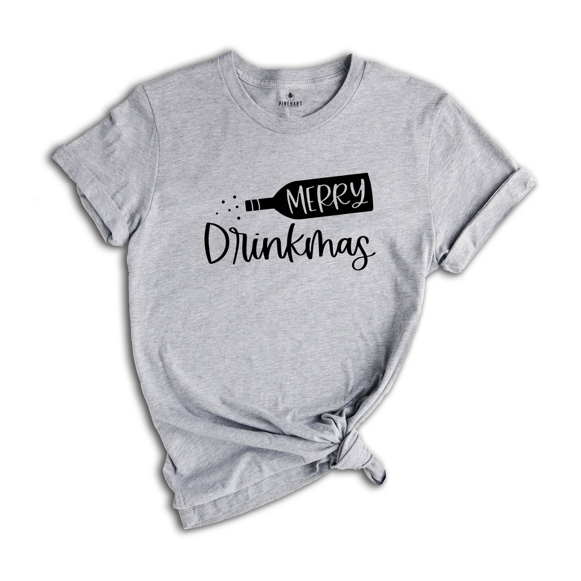 Merry Drinkmas Shirt, Christmas Drank Shirt, Funny Christmas Shirt, Christmas Drunk Lover Shirt, Christmas Party Shirt, Christmas Gift