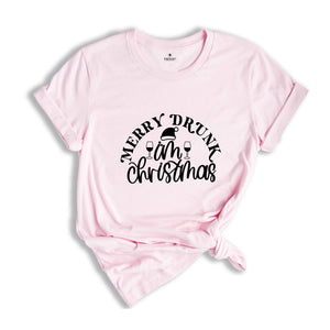 Merry Drunk I'm Christmas Shirt, Funny Christmas Shirt, Drinking Party Shirt, Xmas Alcohol Shirt, Christmas Reunion, Funny Drunk Gift