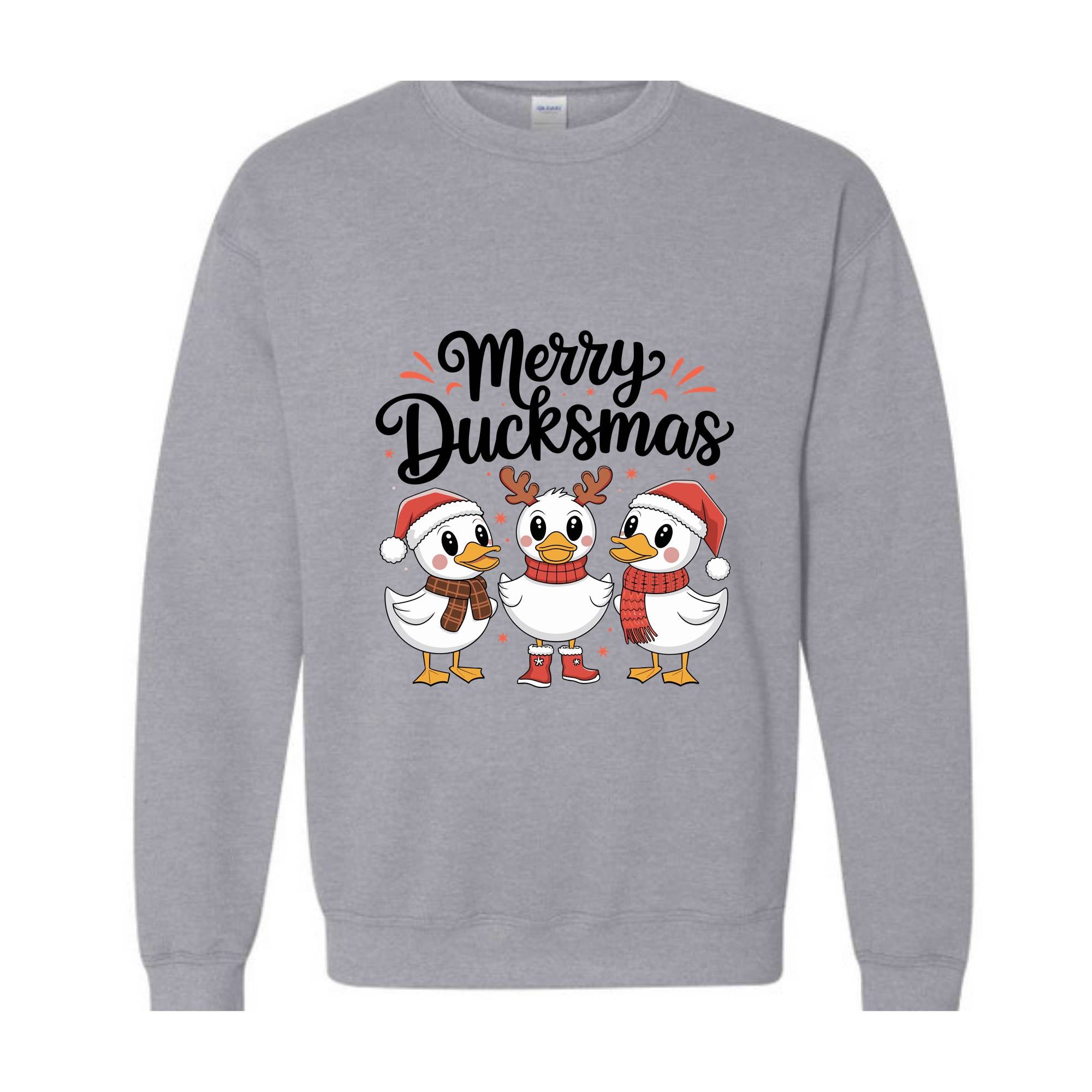 Merry Duckmas Sweatshirt, Ducks Christmas Hoodie, Duck Lover Christmas Gifts, Funny Christmas Hoodie, Christmas Sweatshirt