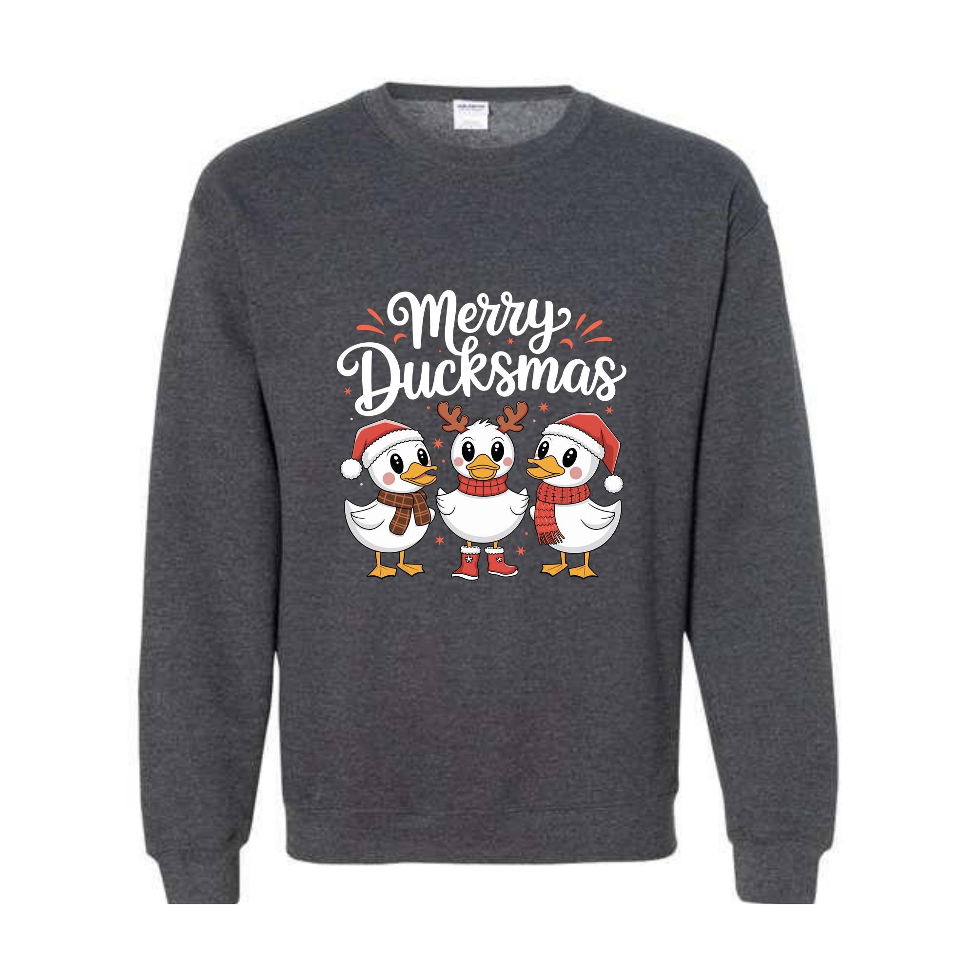Merry Duckmas Sweatshirt, Ducks Christmas Hoodie, Duck Lover Christmas Gifts, Funny Christmas Hoodie, Christmas Sweatshirt