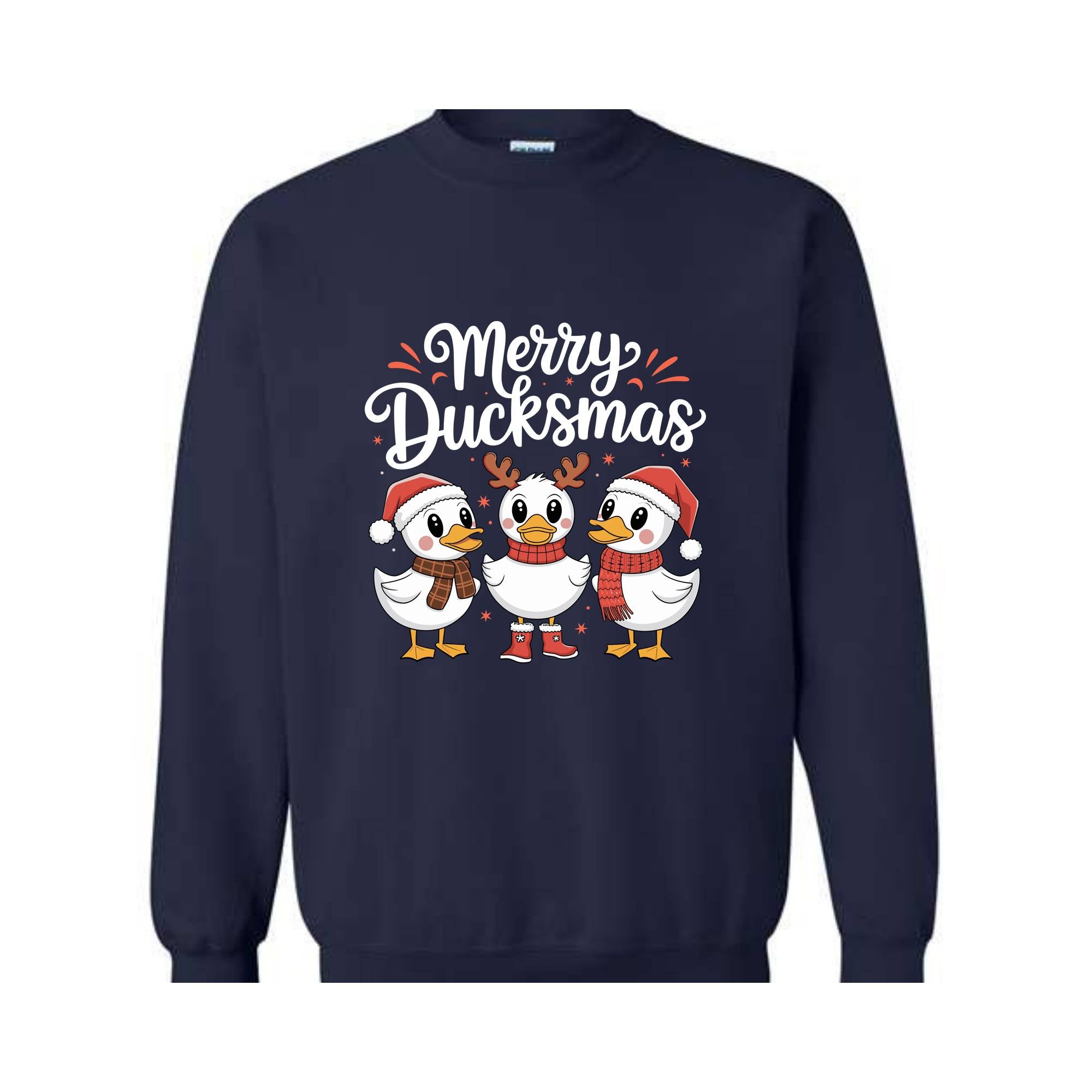 Merry Duckmas Sweatshirt, Ducks Christmas Hoodie, Duck Lover Christmas Gifts, Funny Christmas Hoodie, Christmas Sweatshirt