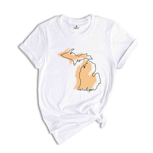 Michigan State Shirt, Michigan Map T-Shirt, Travel Gift Tee, Family Reunion Shirt, Michigan Sweatshirt, Michigan Lover Shirt,