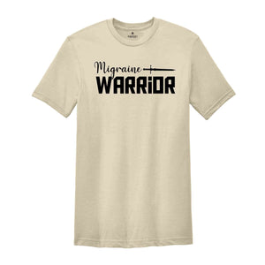 Migraine Warrior Shirt, Chronic Migraine T-Shirt, Migraine Awareness Gift, Chronic Illness, Migraine Strong Gift, Funny Migraine Tee