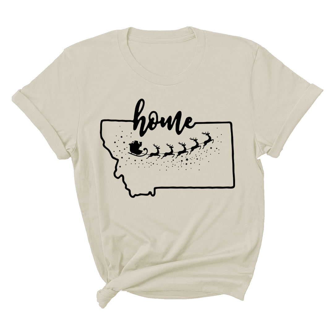 Montana Sweater, Christmas Gift, Montana Gift, Montana Christmas Sweater, Montana State Sweater, Montana State Gift, Holiday Hoodie Shirt