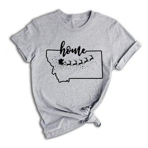 Montana Sweater, Christmas Gift, Montana Gift, Montana Christmas Sweater, Montana State Sweater, Montana State Gift, Holiday Hoodie Shirt