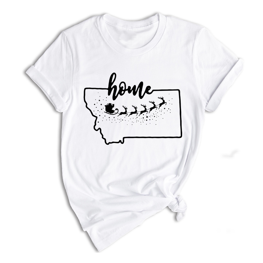 Montana Sweater, Christmas Gift, Montana Gift, Montana Christmas Sweater, Montana State Sweater, Montana State Gift, Holiday Hoodie Shirt