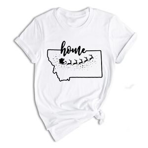 Montana Sweater, Christmas Gift, Montana Gift, Montana Christmas Sweater, Montana State Sweater, Montana State Gift, Holiday Hoodie Shirt