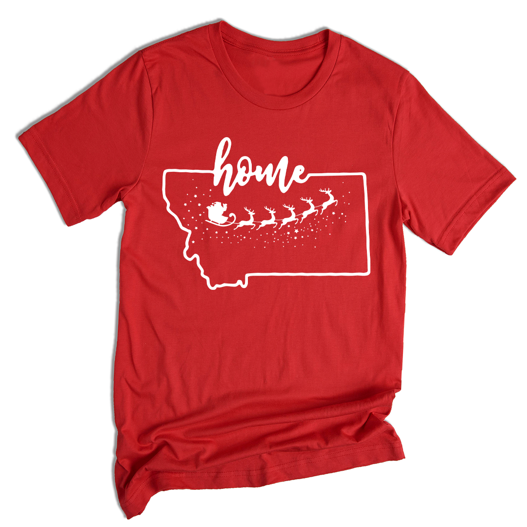 Montana Sweater, Christmas Gift, Montana Gift, Montana Christmas Sweater, Montana State Sweater, Montana State Gift, Holiday Hoodie Shirt