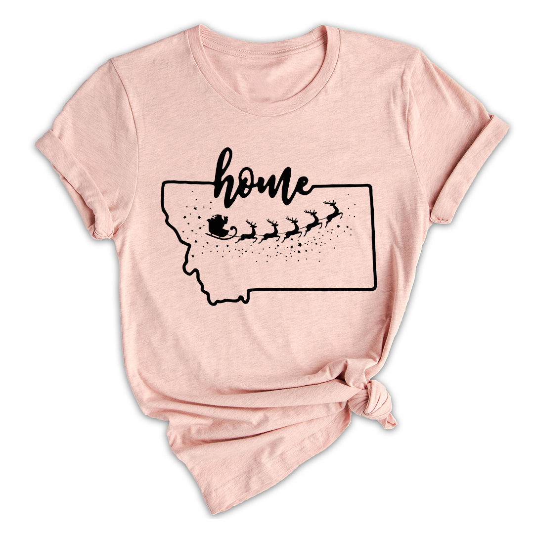 Montana Sweater, Christmas Gift, Montana Gift, Montana Christmas Sweater, Montana State Sweater, Montana State Gift, Holiday Hoodie Shirt