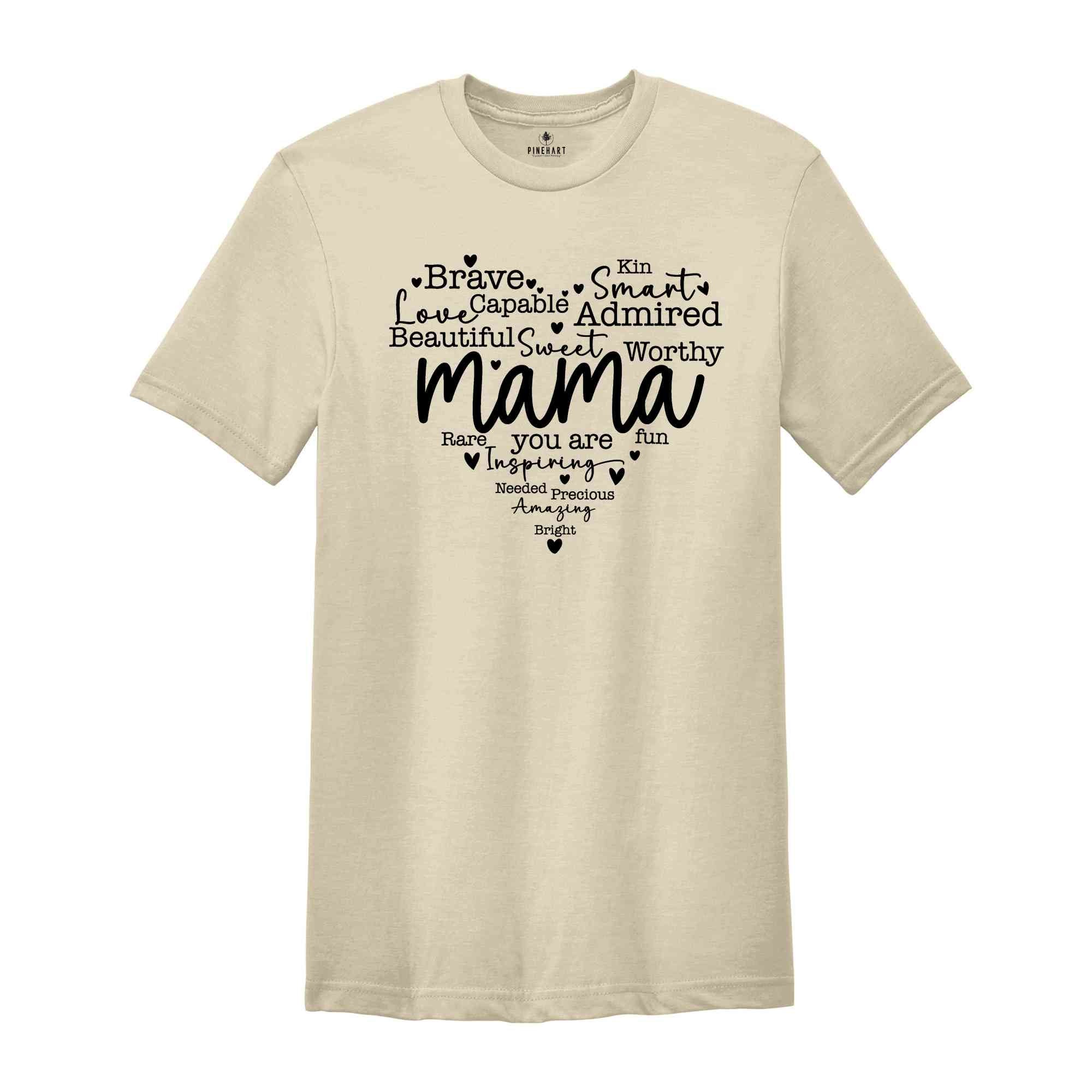 Mother Heart Shirt, Mothers Day Shirt, Gift For Mom, Mom Shirt, Mama Shirt, Mom Life Shirt, Heart Shirt