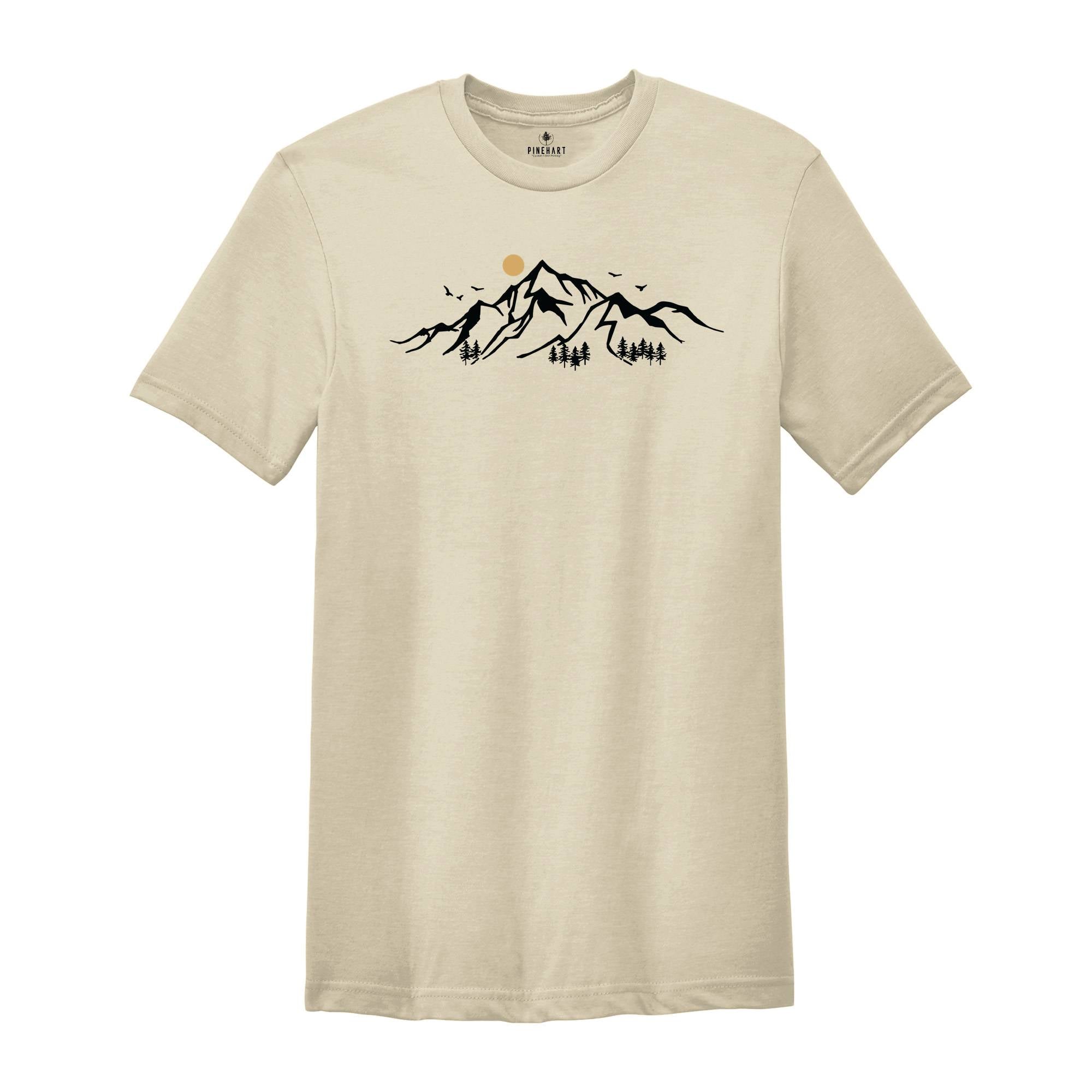 Mountain Shirt, Traveler shirt, Cute Camper Shirt, Camping Tee, Hiking Shirt, Adventure Shirt, Nature Shirt, Travel Shirt, Outdoor Shirt