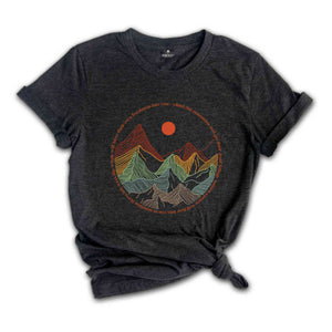 Mountains Outdoor Shirt, Hiking Shirt, Adventure T-Shirt, Vacation Shirt, Wanderlust Explore More Tee, Travel Shirt, Forest Shirt