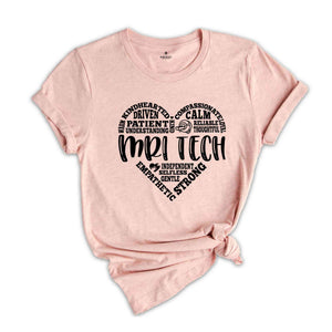 MRI Technologist T-Shirt, MRI Tech Shirt, Radiologic Tech Shirt, Gift for XRay Tech, Radiographer Tee, , Xray Tech Shirt