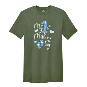 My 1st Mother's Day Matching Shirt, Mom And Baby Boy Matching Mother's Day Shirt, Mother's Day Gifts