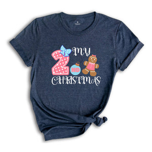 My 2nd Christmas Baby Bodysuit, Christmas Baby Onesie, Newborn Christmas Romper, Baby Christmas Gift, 2nd Christmas Gift