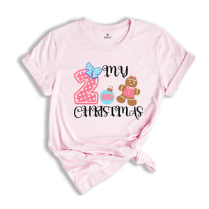 My 2nd Christmas Baby Bodysuit, Christmas Baby Onesie, Newborn Christmas Romper, Baby Christmas Gift, 2nd Christmas Gift