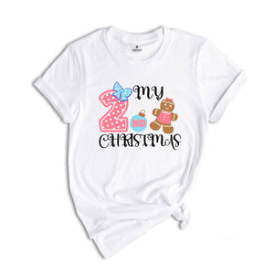 My 2nd Christmas Baby Bodysuit, Christmas Baby Onesie, Newborn Christmas Romper, Baby Christmas Gift, 2nd Christmas Gift