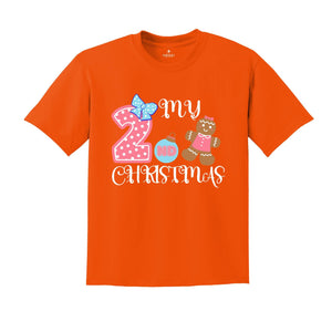 My 2nd Christmas Baby Bodysuit, Christmas Baby Onesie, Newborn Christmas Romper, Baby Christmas Gift, 2nd Christmas Gift