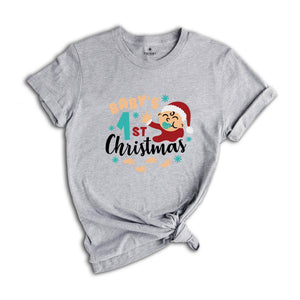 My First Christmas Baby Bodysuit, Newborn Baby Romper, Christmas Baby Onesie, Christmas Baby Clothes, Christmas Romper