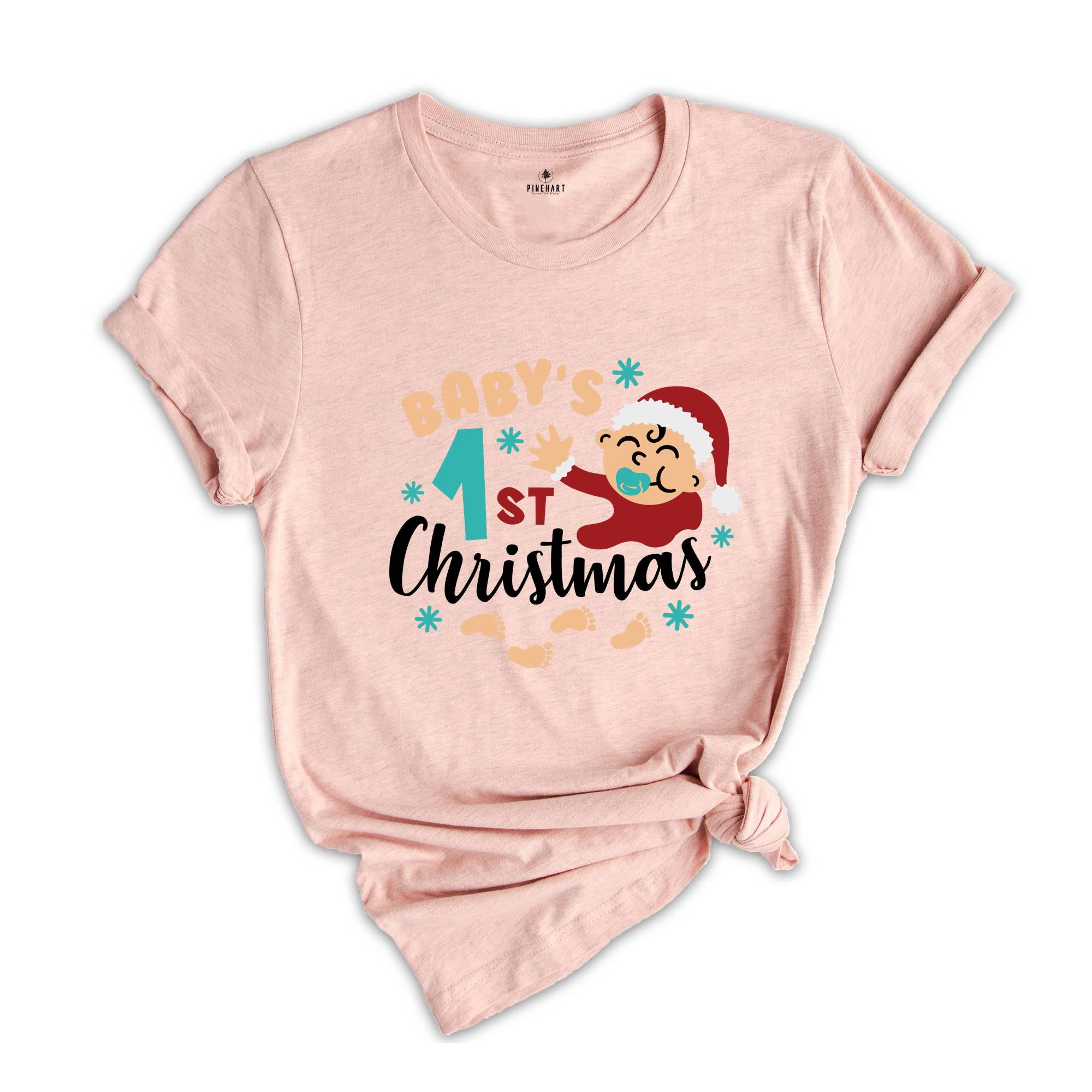 My First Christmas Baby Bodysuit, Newborn Baby Romper, Christmas Baby Onesie, Christmas Baby Clothes, Christmas Romper