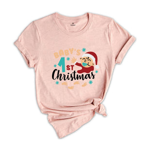 My First Christmas Baby Bodysuit, Newborn Baby Romper, Christmas Baby Onesie, Christmas Baby Clothes, Christmas Romper