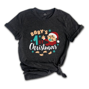 My First Christmas Baby Bodysuit, Newborn Baby Romper, Christmas Baby Onesie, Christmas Baby Clothes, Christmas Romper
